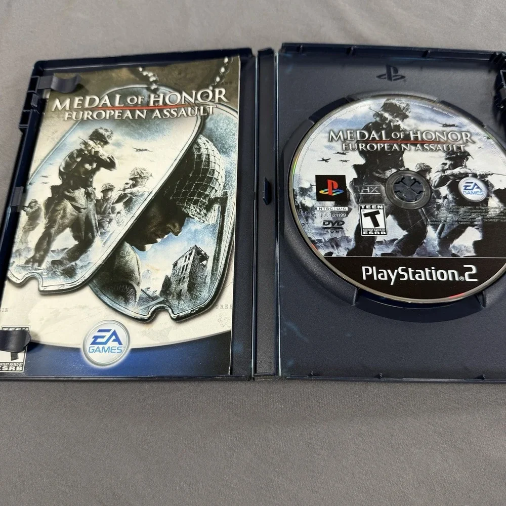 Medal of Honor: European Assault (Sony PlayStation 2, 2005) PS2 Complete CIB